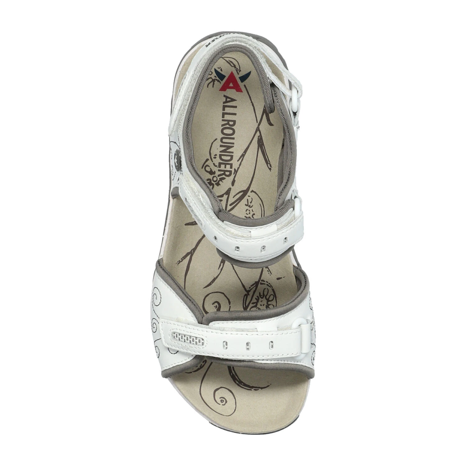 Allrounder By Mephisto Marche Femme – Modèle Lagoona Blanc 2 Allrounder By Mephisto Marche Femme – Modèle Lagoona Blanc – Image 2