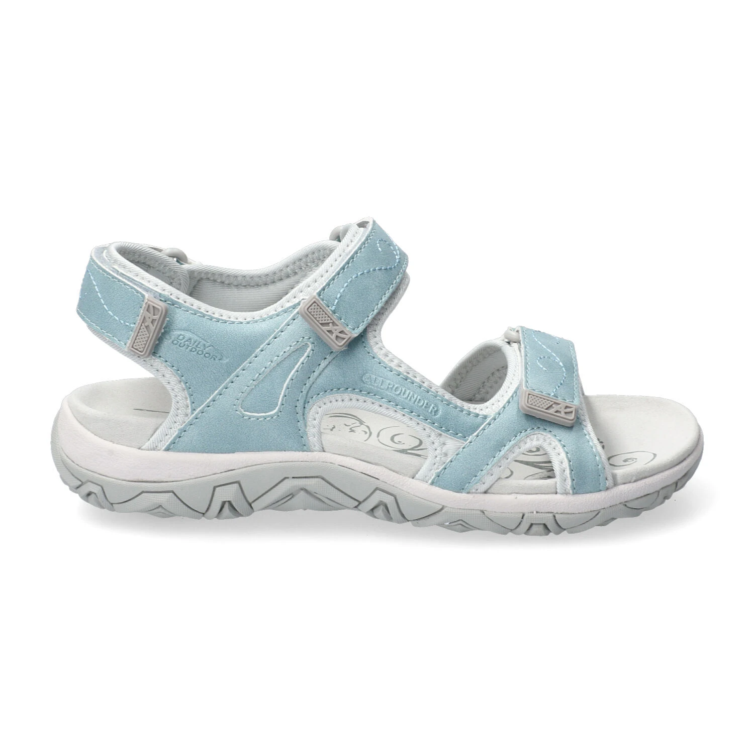 Allrounder By Mephisto Sandales Femme – Modèle Larisa Bleu Ciel 2 Allrounder By Mephisto Sandales Femme – Modèle Larisa Bleu Ciel – Image 2