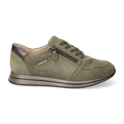 Mephisto-shop Lacets Femme – Modèle Leenie Kaki -Chaussure Soldes leenie20moss204