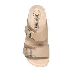 Mephisto-shop Mules Femme – Modèle Maya Or -Chaussure Soldes maya20276532020577202