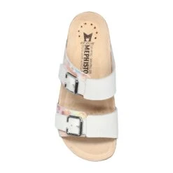 Mephisto-shop Mules Femme – Modèle Maya Blanc -Chaussure Soldes maya2028302021377202