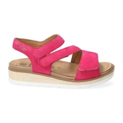 Mobils Ergonomic Mephisto Sandales Femme – Modèle Meril Rose Fuchsia -Chaussure Soldes meril2012240n204