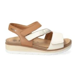 Mobils Ergonomic Mephisto Sandales Femme – Modèle Meril Blanc Cassé -Chaussure Soldes meril207880209502207811204