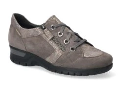 Mobils Ergonomic Mephisto Lacets Femme – Modèle Monika Taupe Foncé