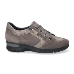 Mobils Ergonomic Mephisto Lacets Femme – Modèle Monika Taupe Foncé -Chaussure Soldes monika201226520dark20taupe204