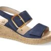 Mobils Ergonomic Mephisto Sandales Femme – Modèle Nasma Bleu Nuit