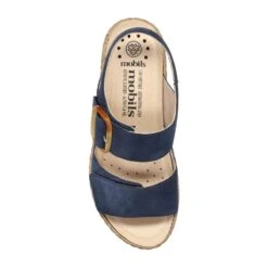 Mobils Ergonomic Mephisto Sandales Femme – Modèle Nasma Bleu Nuit -Chaussure Soldes nasma201220g202