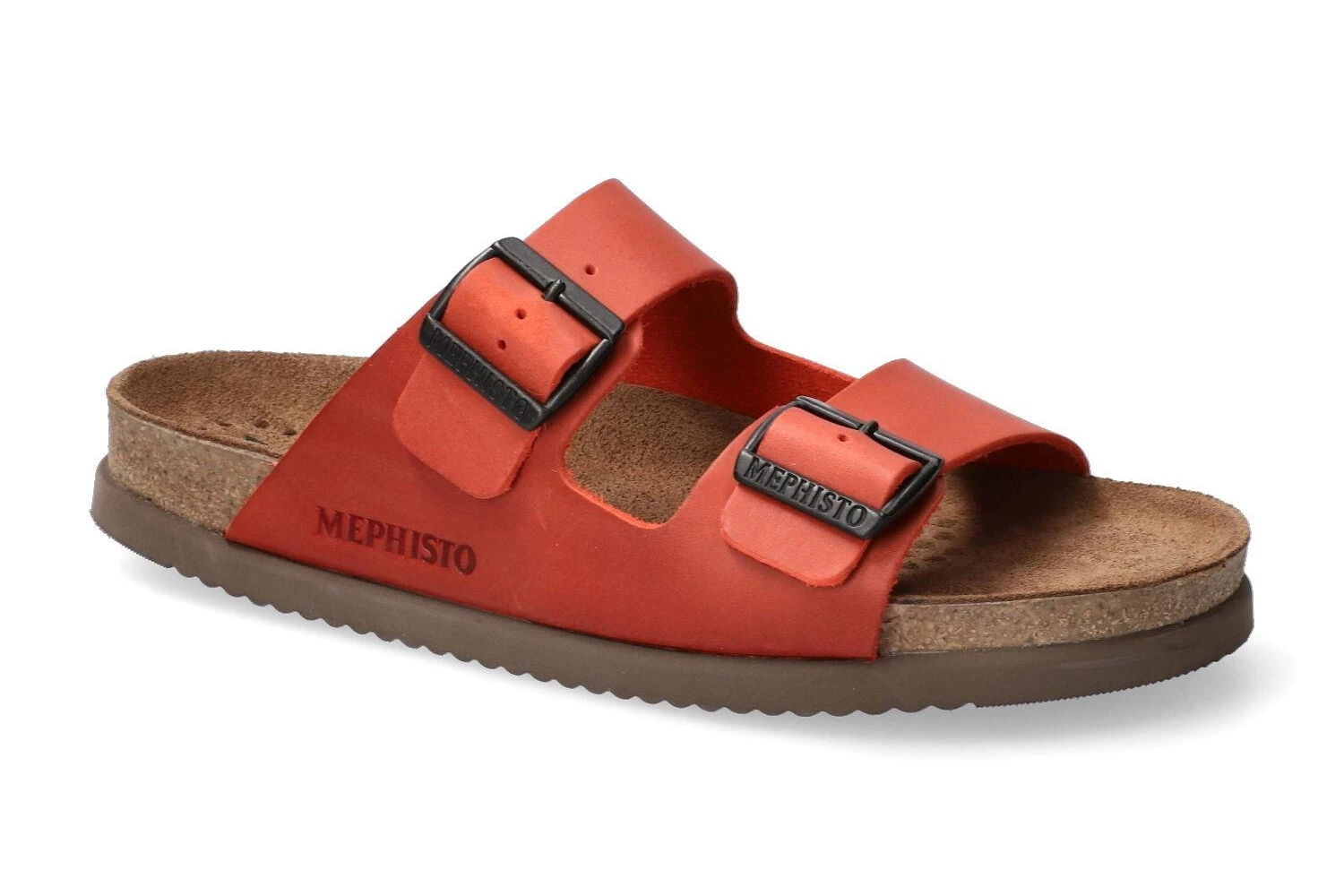 Mephisto-shop Mules Homme – Modèle Nerio Rouge 1 Mephisto-shop Mules Homme – Modèle Nerio Rouge