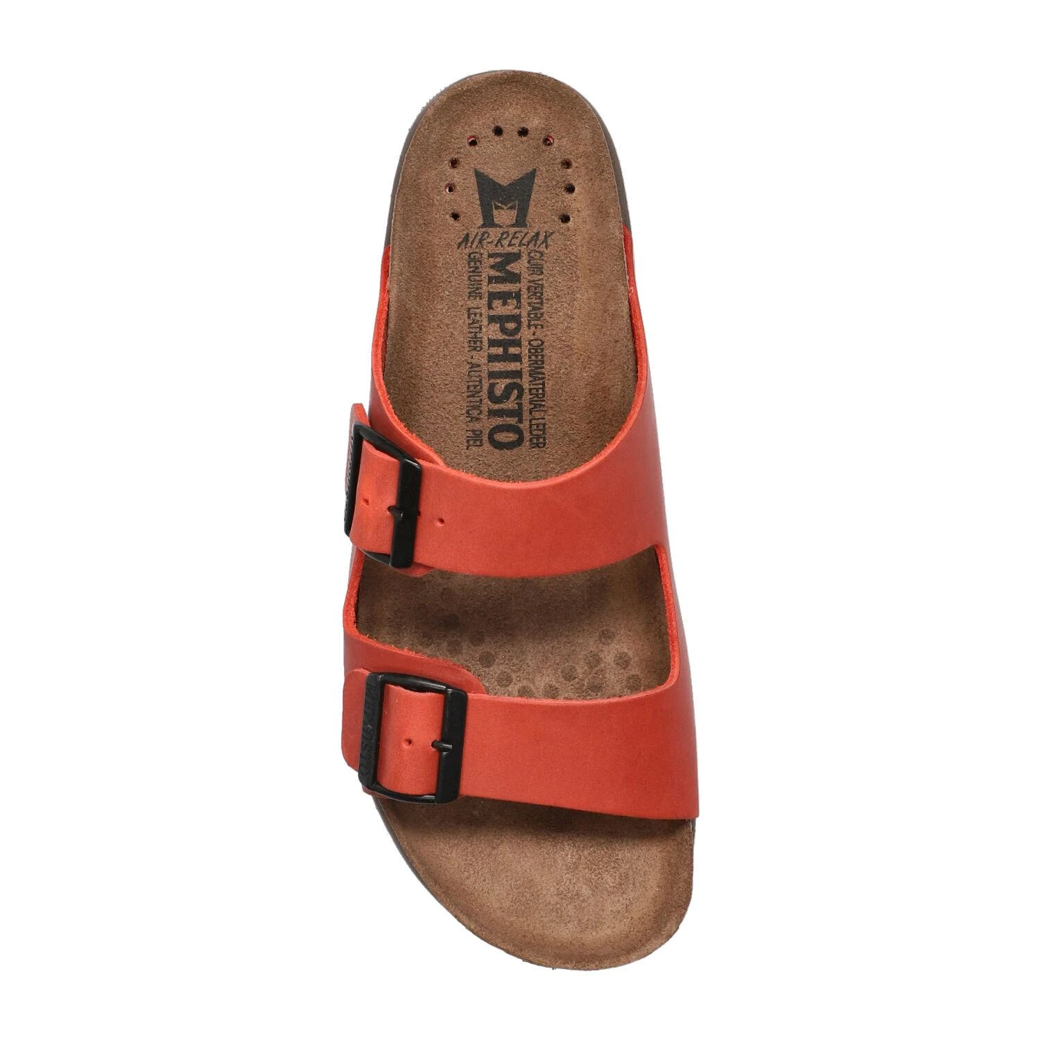 Mephisto-shop Mules Homme – Modèle Nerio Rouge 3 Mephisto-shop Mules Homme – Modèle Nerio Rouge – Image 3