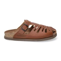 Mephisto-shop Mules Homme – Modèle Nikos Brun Moyen -Chaussure Soldes nikos204442204
