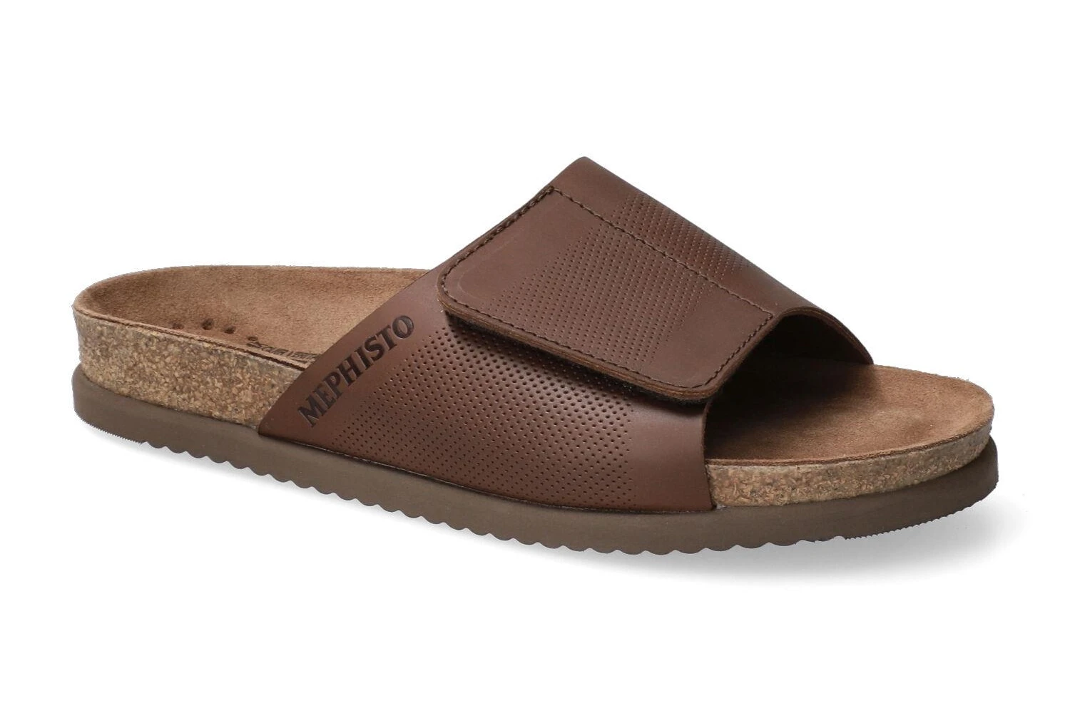 Mephisto-shop Mules Homme – Modèle Nilton Brun Foncé 1 Mephisto-shop Mules Homme – Modèle Nilton Brun Foncé