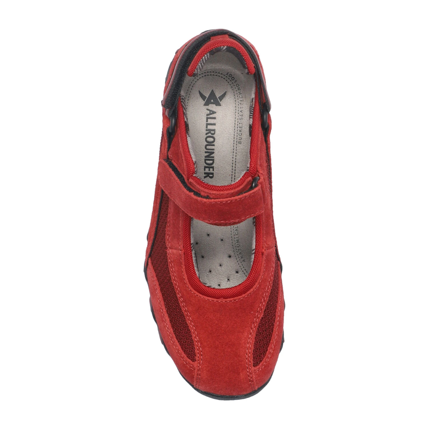 Allrounder By Mephisto Ballerines Femme – Modèle Niro Rouge 3 Allrounder By Mephisto Ballerines Femme – Modèle Niro Rouge – Image 3