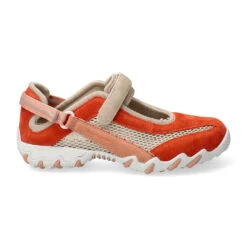 Allrounder By Mephisto Ballerines Femme – Modèle Niro Multi Rouge Rose -Chaussure Soldes niro207520036204