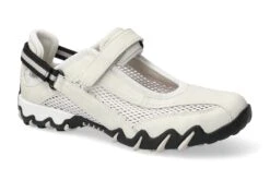 Allrounder By Mephisto Ballerines Femme – Modèle Niro Blanc Et Noir