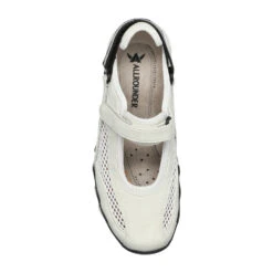 Allrounder By Mephisto Ballerines Femme – Modèle Niro Blanc Et Noir -Chaussure Soldes niro20802006202