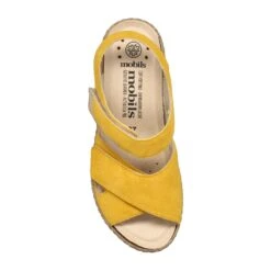 Mobils Ergonomic Mephisto Sandales Femme – Modèle Noor Ocre -Chaussure Soldes noor20526472015832202