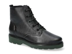Mobils Ergonomic Mephisto Bottines Femme – Modèle Odalia Cuir Texturé Noir