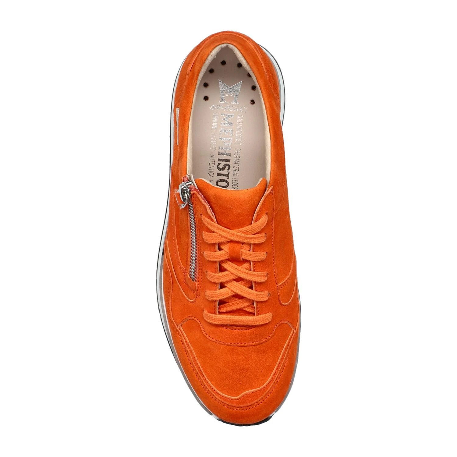 Mephisto-shop Lacets Femme – Modèle Olimpia Orange 2 Mephisto-shop Lacets Femme – Modèle Olimpia Orange – Image 2