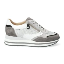 Mephisto-shop Lacets Femme – Modèle Olimpia Gris -Chaussure Soldes olimpia20360320473682012205207830207800204