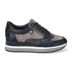 Mephisto-shop Lacets Femme – Modèle Olimpia Marine -Chaussure Soldes olimpia2039145201226520navy204