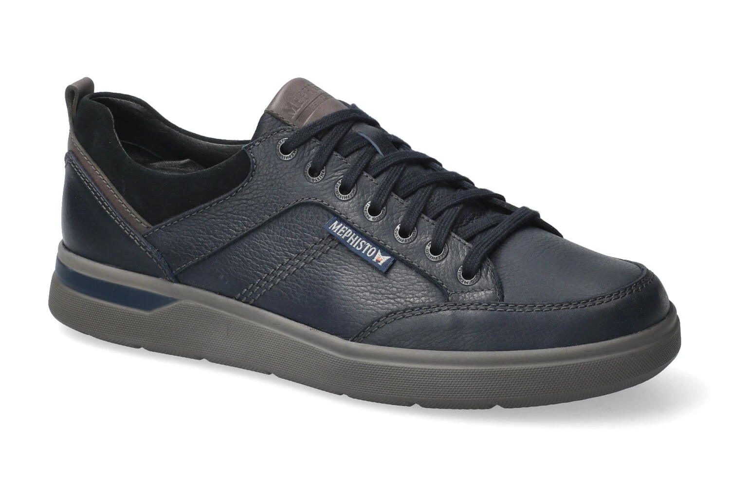 Mephisto-shop Lacets Homme – Modèle Olivier Marine 1 Mephisto-shop Lacets Homme – Modèle Olivier Marine