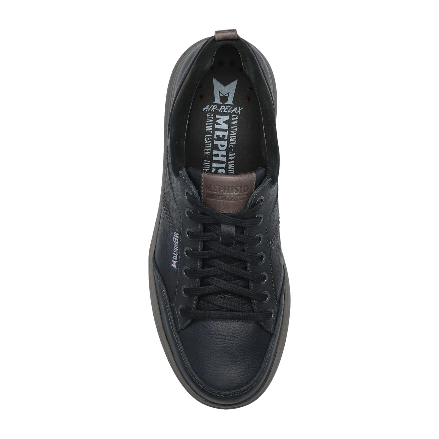 Mephisto-shop Lacets Homme – Modèle Olivier Marine 2 Mephisto-shop Lacets Homme – Modèle Olivier Marine – Image 2