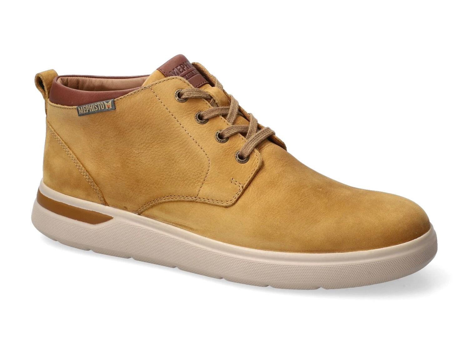 Mephisto-shop Bottines Homme – Modèle Olmer Brun Moyen 1 Mephisto-shop Bottines Homme – Modèle Olmer Brun Moyen