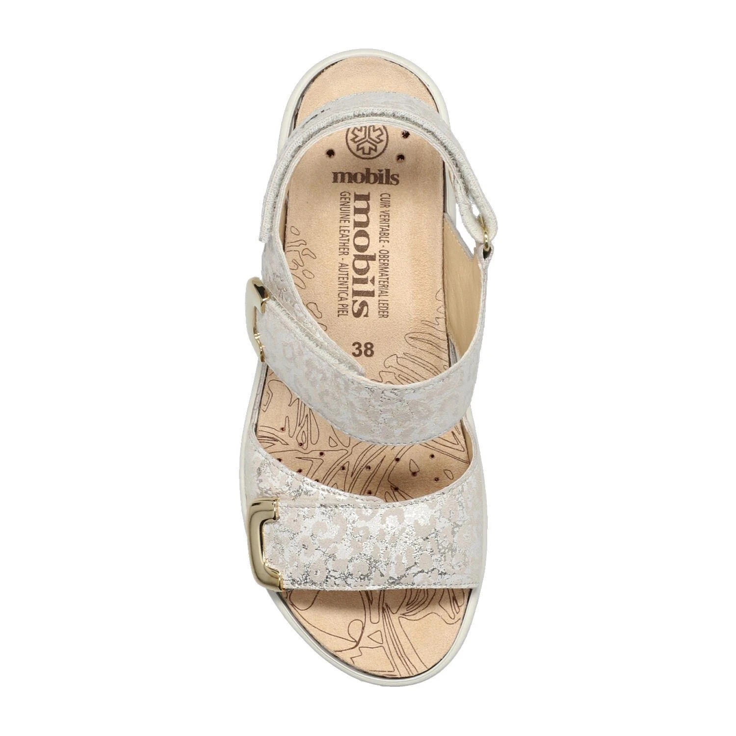 Mobils Ergonomic Mephisto Sandales Femme – Modèle Pam Chic Sable Clair 4 Mobils Ergonomic Mephisto Sandales Femme – Modèle Pam Chic Sable Clair – Image 4