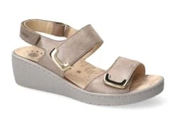 Mobils Ergonomic Mephisto Sandales Femme – Modèle Pam Chic Taupe Clair