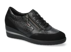 Mobils Ergonomic Mephisto Lacets Femme – Modèle Patrizia Noir