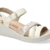 Mobils Ergonomic Mephisto Sandales Femme – Modèle Pietra Blanc Cassé