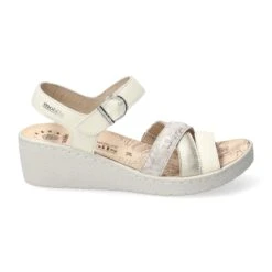 Mobils Ergonomic Mephisto Sandales Femme – Modèle Pietra Blanc Cassé -Chaussure Soldes pietra2078802095022015412204