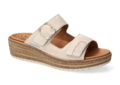 Mobils Ergonomic Mephisto Mules Femme – Modèle Randya Sable Clair