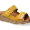 Mobils Ergonomic Mephisto Mules Femme – Modèle Randya Ocre