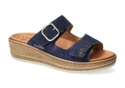 Mobils Ergonomic Mephisto Mules Femme – Modèle Randya Indigo