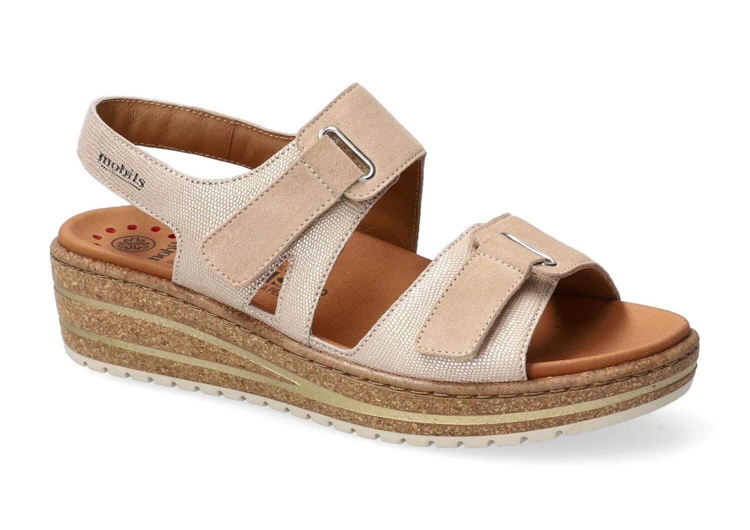 Mobils Ergonomic Mephisto Sandales Femme – Modèle Rashel Sable 1 Mobils Ergonomic Mephisto Sandales Femme – Modèle Rashel Sable