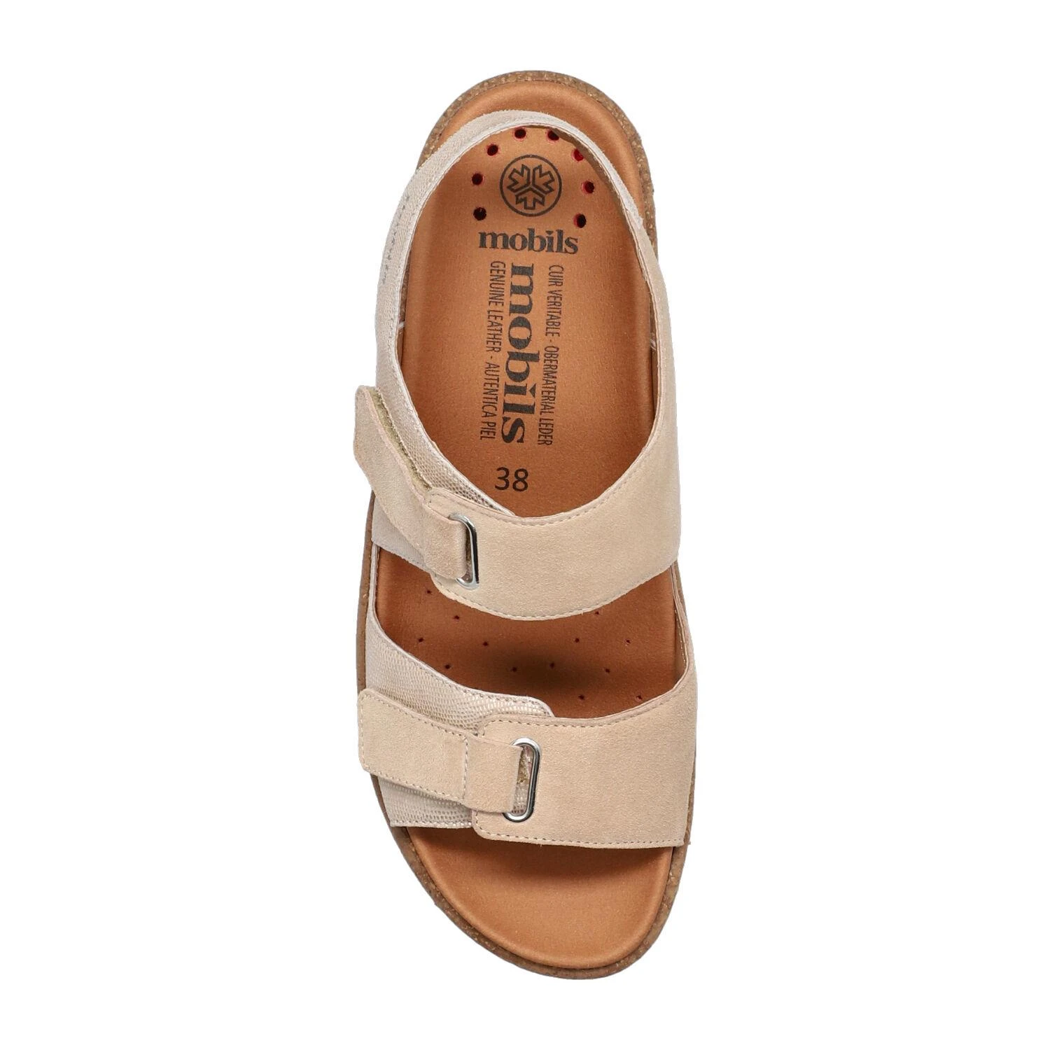 Mobils Ergonomic Mephisto Sandales Femme – Modèle Rashel Sable 2 Mobils Ergonomic Mephisto Sandales Femme – Modèle Rashel Sable – Image 2