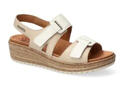 Mobils Ergonomic Mephisto Sandales Femme – Modèle Rashel Blanc Cassé