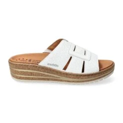 Mobils Ergonomic Mephisto Mules Femme – Modèle Romee Blanc -Chaussure Soldes romee2052530209930204