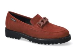 Mephisto-shop Mocassins Femme – Modèle Salka Rouille