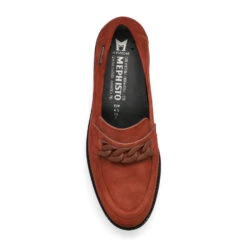 Mephisto-shop Mocassins Femme – Modèle Salka Rouille -Chaussure Soldes salka2012264n20rust202