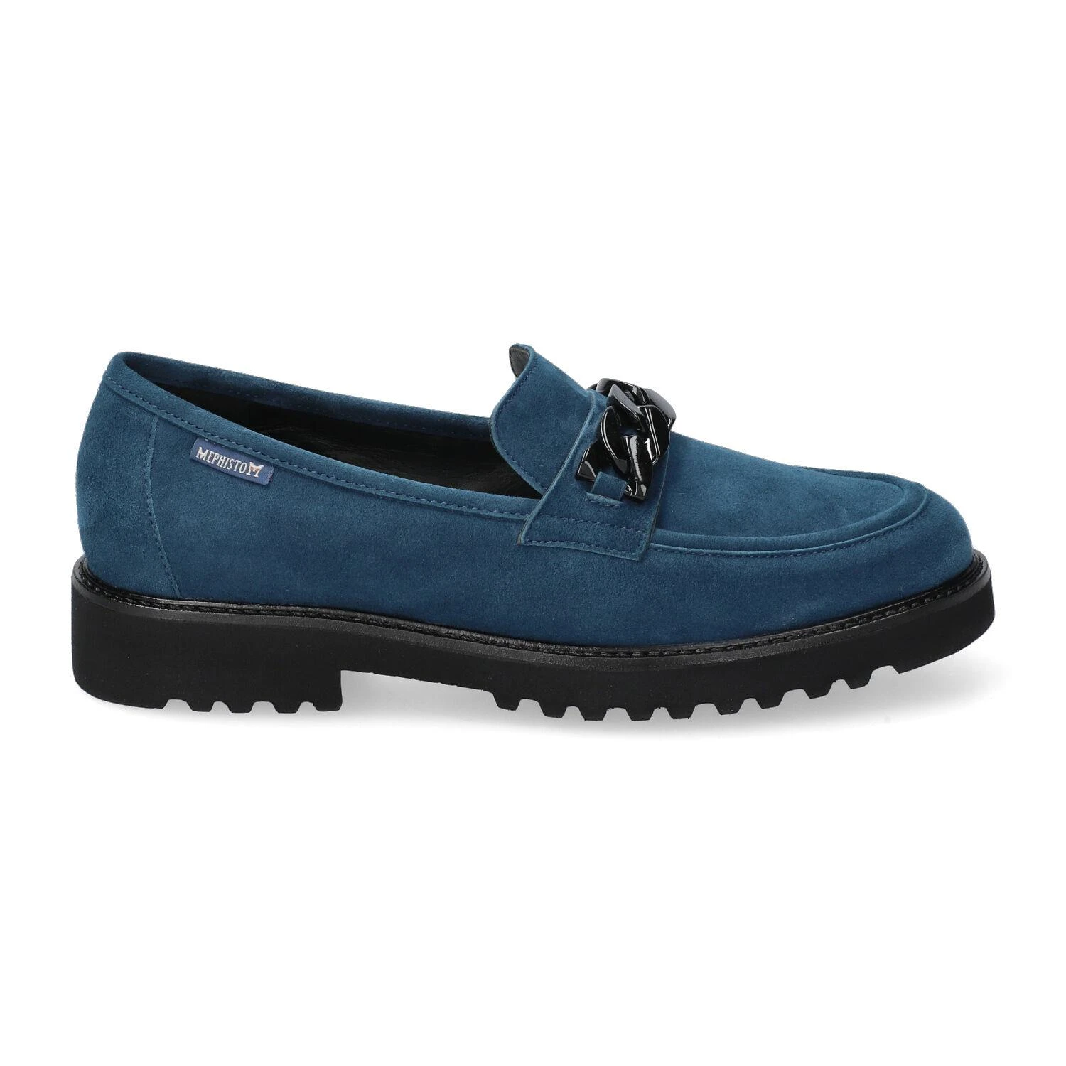 Mephisto-shop Mocassins Femme – Modèle Salka Bleu Cobalt 2 Mephisto-shop Mocassins Femme – Modèle Salka Bleu Cobalt – Image 2