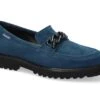 Mephisto-shop Mocassins Femme – Modèle Salka Bleu Cobalt