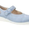 Mobils Ergonomic Mephisto Ballerines Femme – Modèle Saphya Bleu Ciel