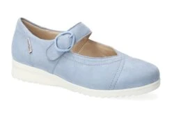 Mobils Ergonomic Mephisto Ballerines Femme – Modèle Saphya Bleu Ciel