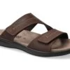 Mephisto-shop Chaussons Homme – Modèle Stan Brun Foncé