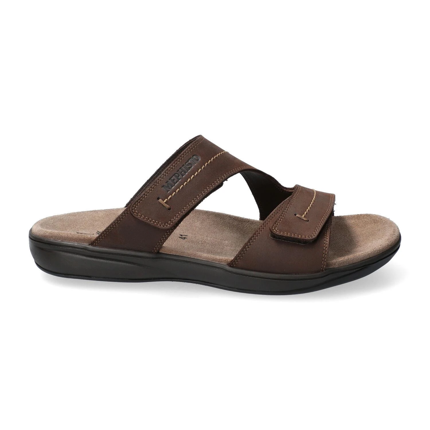 Mephisto-shop Chaussons Homme – Modèle Stan Brun Foncé 3 Mephisto-shop Chaussons Homme – Modèle Stan Brun Foncé – Image 3
