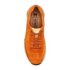 Mephisto-shop Lacets Homme – Modèle Steve Orange -Chaussure Soldes steve203696202