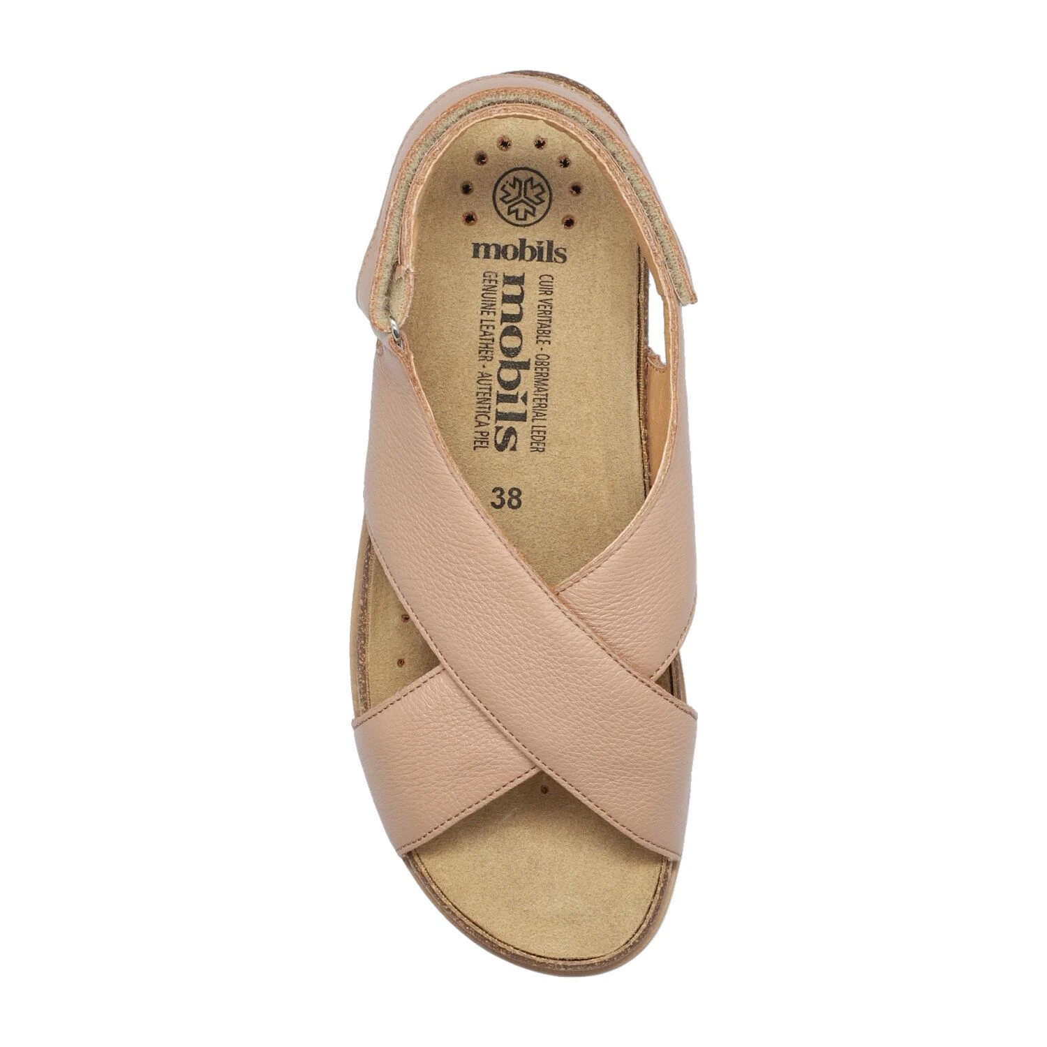 Mobils Ergonomic Mephisto Sandales Femme – Modèle Tally Camel 3 Mobils Ergonomic Mephisto Sandales Femme – Modèle Tally Camel – Image 3