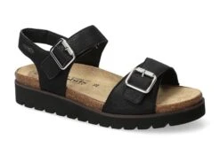 Mobils Ergonomic Mephisto Sandales Femme – Modèle Tarina Noir
